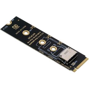 NFHK 2280 PCI-E4.0 M.2 M-Key to Oculink SFF-8612 SFF-8611 Vertical Host Adapter for NVME U.2 SSD eGPU