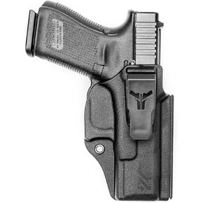Glock 19 IWB Holster - USA Made - Fits Glock 19 19X 44 45 (Gen 3, 4, 5) 23 32 (Gen 3, 4), Shadow Systems MR920 - Klipt IWB Holster by Blade-Tech Holsters, Inside Waistband Concealed Carry (Right Hand)
