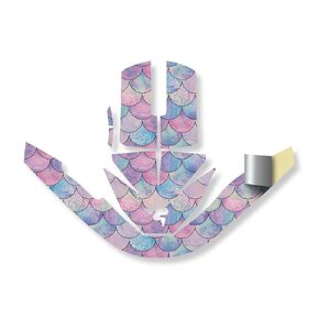Mouse Skin Compatible with Razer Viper V3 Pro - Mermaid Scales - Premium 3M Vinyl Protective Wrap Decal Cover - Easy to Apply | Crafted in The USA by MightySkins