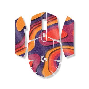 Mouse Skin Compatible with Logitech G305 Lightspeed - Magenta Pour - Premium 3M Vinyl Protective Wrap Decal Cover - Easy to Apply | Crafted in The USA by MightySkins