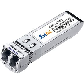 10G Gigabit Single Mode SFP+ LC Module,10G 1310nm SMF, up to 10 km, DDM,10GBase-LR Fiber Transceiver, Compatible with Cisco, Ubiquiti, Mikrotik,Netgear, Dlink,Linksys and More (1 Pack)
