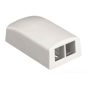 Panduit NK2BXIW-A 2-Port Surface Mounting Box for LD3/LD5, Off White