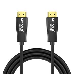 MT-VIKI 4K Fiber Optic HDMI Cable 16 Feet, 18Gbps 4K 60Hz(4:4:4 HDR10 HDCP2.2) High Speed Ultra HD One-Direction Cord
