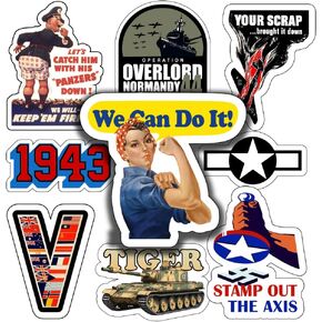 Ancient Rome History Stickers: 50pcs Decals for Laptops, Water Bottles, Scrapbooks, and Journals - Featuring Famous Figures, Iconic Quotes, and Landmarks - an Ideal Gift for History Lovers