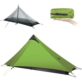 Ultralight Tent 3-Season Backpacking Tent 1 Person/2 Person Camping Tent, Outdoor Lightweight LanShan Camping Tent Shelter, Perfect for Camping, Trekking, Climbing, Hiking