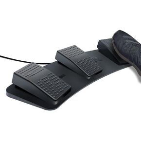 Foot Pedal PC Triple Foot Switch Programmable Keyboard Customized Hotkey Video Game Office Equipment Control HID