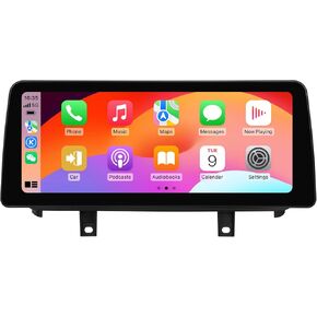 12.3 inch Touch Screen Wireless CarPlay for BMW X5 X6 CCC E70 E71 (2007-2010) Android Auto Upgrade Factory Car Radio Retain Original Stereo System Multimedia Player Head Unit
