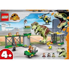 LEGO® Jurassic World T. rex Dinosaur Breakout 76944 Building Kit; Creative Toy Playset for Kids Aged 4