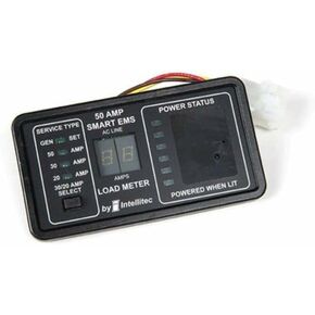 INTELLITEC 0000903150 50 Amp Smart EMS Monitor Panel, Black