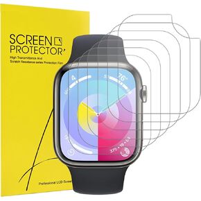 6 Pack for Apple Watch 10 42mm Matte Screen Protector [Anti-Glare & Anti-Fingerprint], Soft TPU Clear Film,HD Transparent,Touch Sensitive