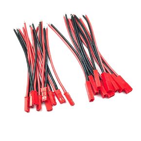 10 Pairs JST SYP 2 Pin Plug Connector Male Female Plug with 20 AWG Soft Silicone Cable Wire for RC Toys Battery LED Lamp Strip