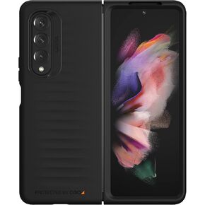 Gear4 Bridgetown Case - Slim, Stylish, 2-Piece Case Reinforced with D3O Bio - for Galaxy Z Fold3 5G - Black (702008685)