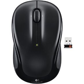 Logitech Wireless Mouse M325 BLACK (Renewed)