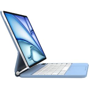 KVAGO for iPad Air 11 inch M2 2024 Case with Keyboard, iPad Pro 11" 4th/3rd/2nd/1st Generation, Backlit Magnetic Magic Keyboard Case with Multi-Touch Trackpad for iPad Air 10.9" 5th/4th Gen, Blue