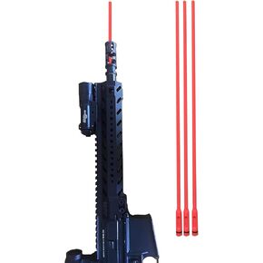 Rifle Barrel Safety Chamber Flag 5.56mm - Durable High-Visibility Barrel Block for Safe & Realistic Dry Fire Practice - Made from Heavy-Duty Nylon - Easy to Install & Remove - Sold in Packs of 5