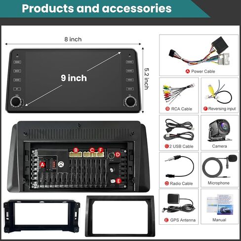 4G+64G Android 13 Car Radio for Dodge RAM 1500/2500/3500 (2009-20012) ، لـ Jeep Wrangle/Unlimited (2007-2015) ، 9''touch Screen Stereo مع Carplay اللاسلكي ، Android Auto ، GPS Mavigation ، Bluetooth5. 2 in Kuwait
