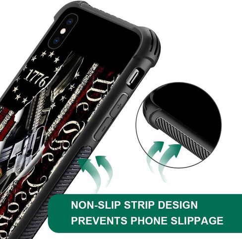 CASE متوافق مع CASE iPhone XR ، Flag American Classic 1776 We The People Case لحالات iPhone XR للرجال المعجبين ومكافحة الخدش وحالة حماية الهاتف المقاومة للصدمات in Saudi Arabia
