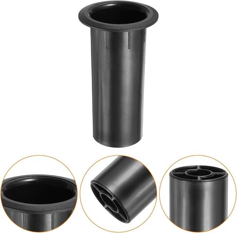 Meccanixity 5 PCS أنبوب منفذ خزانة مكبرات الصوت ، 2 × 5 بوصة أنبوب منفذ مكبر صوت للباس ، ومكبر صوت باس ، ومشاريع مكبرات الصوت DIY ، وتعزيز الجهير in Saudi Arabia