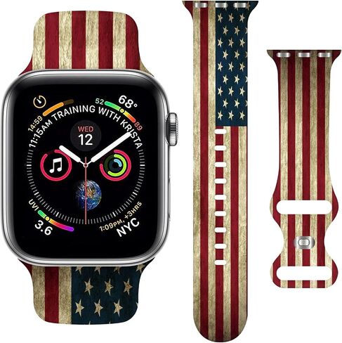 Sport Strap Compatible with Apple Watch Band 38mm 40mm 41mm 42mm 44mm 45mm 46mm 49mm Men Women,Adjustable Soft Silicone Wristbands for iWatch Ultra Series 10 9 8 7 6 5 4 3 2 1 SE in Saudi Arabia