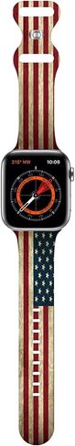 Sport Strap Compatible with Apple Watch Band 38mm 40mm 41mm 42mm 44mm 45mm 46mm 49mm Men Women,Adjustable Soft Silicone Wristbands for iWatch Ultra Series 10 9 8 7 6 5 4 3 2 1 SE in Saudi Arabia