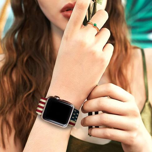 Sport Strap Compatible with Apple Watch Band 38mm 40mm 41mm 42mm 44mm 45mm 46mm 49mm Men Women,Adjustable Soft Silicone Wristbands for iWatch Ultra Series 10 9 8 7 6 5 4 3 2 1 SE in Saudi Arabia