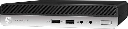 HP Business Desktop Prodesk 400 G5 - Core I3-9100T - RAM 4GB - 128GB SSD - Mini Desktop - Freedos - Intel UHD Graphics 630 - English Keyboard - LAN Wireless - Bluetooth in Kuwait