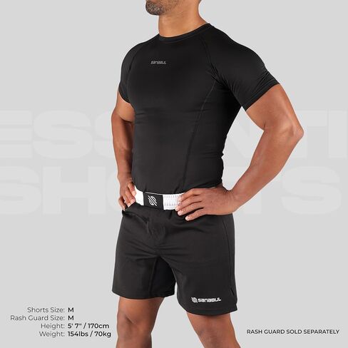 Sanabul Essential MMA Shorts | BJJ Shorts | Boxing Shorts | Fight Shorts in Kuwait