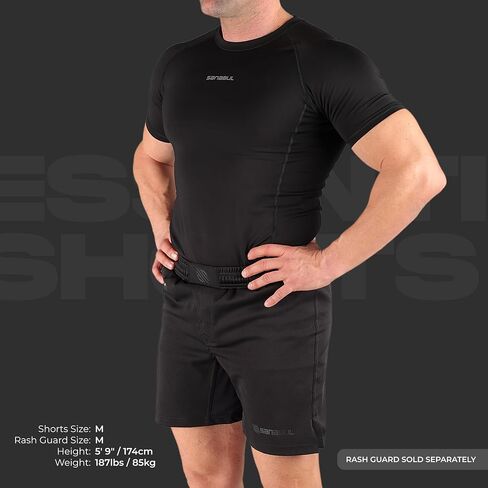 Sanabul Essential MMA Shorts | BJJ Shorts | Boxing Shorts | Fight Shorts in Saudi Arabia