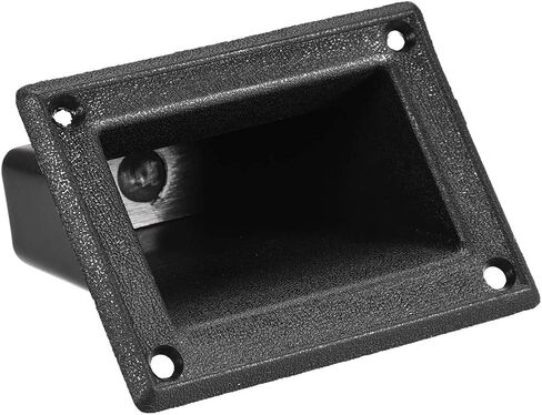 uxcell Recessed Speaker Handle Grasp Pocket Style Plastic Handles Holder Fit for PA/DJ Speakers Cabinet Box 2pcs in Saudi Arabia