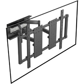 98 100 TV Wall Mount 86 90 110 inch Full Motion Ultrathin Bracket Large Screen Heavy Duty TV Wall Mount Can Avoid Sockets Adjustable Articulating TV Stand Vesa 1000x600mm Load 188Lbs Y10