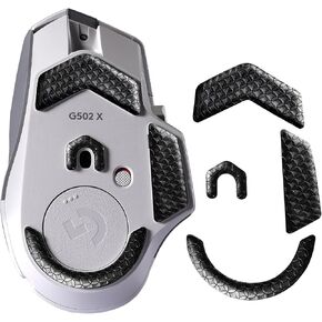 Durable Mouse Skates for Logitech G502X Mouse Feet Replacement(PTFE,Black) Rounded Edges Ultra-Smooth Mouse Slider for G502X