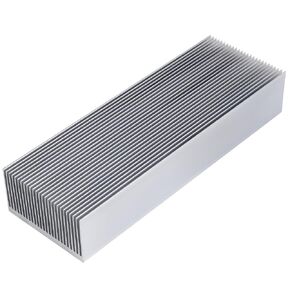 Large Aluminum Heat Sink 11.8"x2.71"x1.41"/ 300x69x36mm Heatsink High Power Cooling Plate 27 Fin Radiator GPU Cooler IC Module PC Computer Led PCB Charger Electronics Amplifier