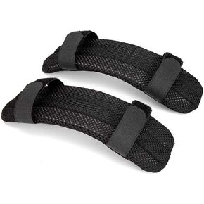 Tactical Vest Shoulder Strap Pad Backpack Laptop Guitar Shoulder Strap Mesh Padded Cushion 1 Pair