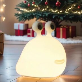 Cute Slug Kids Night Light,Silicone lamp for Kids USB Rechargeable Table lamp Funny Animal Lamp Portable LED Lamps for Breastfeeding Dorm Room Decor for Christmas Gift Baby Kids Girls Teens