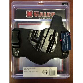 GALCO, Kingtuk Deluxe Inside The Waistband Holster for Glock 17, 19, 22, 23, 26, 27, 31, 32, 33, Right Hand (Black) (KT224B)