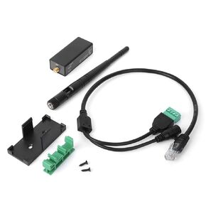 Hilitand Serial Device Server, RS485 to Serial Server with External Antenna RJ45 Interface Ethernet, Network Transceivers