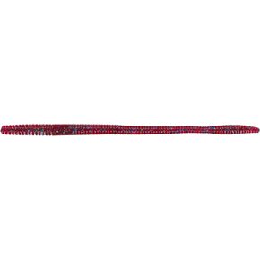 Big Bite Baits 6" Finesse Worm/Plum Apple (10 Pack)