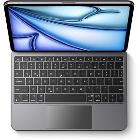 Magic Keyboard Case for Apple 2025 iPad Air 13-inch (M3-M2) and iPad Pro 12.9-inch (6th-3rd Gen): Wireless Aluminum Alloy Keyboard with Multi-Touch Trackpad RGB Backlit