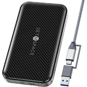 External Hard Drive, External SSD 256G, Portable Hard Drive 5Gbps | 551MB/s, USB C Hard Drive for Storage and Backup, High-End Solid State External Hard Drive for Mac, Xbox [LP5-256G]