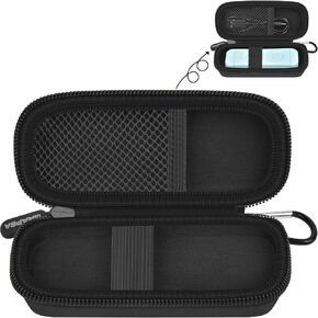 Book Light Case for Glocusent Reading Light,for 86lux Reading Lamp.Portable and Cute Storage Case for Home/Travel/Outdoor with Detachable Hooks(Bag Only)