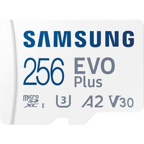 256GB Evo Plus Micro-SD Memory Card for Nextbase Dash Cams 322GW, 422GW, 522GW, 622GW, IQ1k, IQ2K, IQ 4K UHS-1 U3 V30 MicroSD