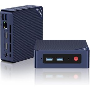 Beelink Mini S13 Mini PC ، 13th Intel Twin Lake-N150 (حتى 3.6 جيجا هرتز ، تمت ترقيته N100) ، 16 جيجابايت DDR4 500GB M.2 SSD ، Mini Desktop Computer Display 4K Display/USB 3.2/WIFI 6/BT 5.2 لـ HTPC/Office /عمل