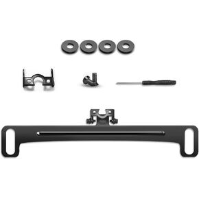 1 PC Universal Car Rear View Camera License Plate Bracket, Rearview Camera Mount Reverse Cam Holder, Installation Holder for Backup View License Plate Holder, Universal for Cars (Black)