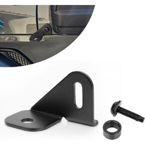 PSLER Driver Side Antenna Mount CB Spare Tire Antenna Mounting Bracket for Wrangler JL JLU Gladiator JT 2019 2020 2021 2022 2023 2024