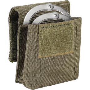 Handcuff Pouch, Oxford Handcuffs Holder Holster, Cuff Pouches Case for Duty Belt Tactical Vest Enforcement Security Officer Accessories, Compact Cuff Bag for Most Hand Cuffs