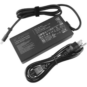 20V 12A 240W Charger Adapter for Asus ROG Zephyrus G16 GU605 GU605MI GU605MU GU605MV GU605MY GU605MZ GU605MZ-XS96 GU605MY-XS96 0A001-01120600 A20-200P1A Laptop Supply 240W Rectangle Conn
