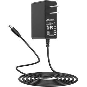 6V DC Power Supply, 6V 2A Power Supply Adapter, AC/DC 6V Adapter UL Listed (6Ft) 6Vdc Power Cord with DC Connector Size 5.5 * 2.5mm / 5.5x2.1mm US Plug