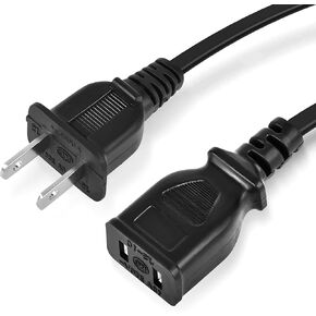 AC Power Cord Cable Plug Compatible with Ryobi 18-Volt ONE+ Hybrid Portable Fan P3320 P3340