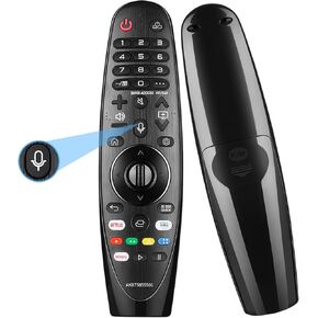 AN-MR20GA لـ LG SMART TV Magic Remote Replace ، مع التعرف على الصوت ووظيفة المؤشر ، Universal LG Remote لـ LG UHD QNED Nanocell 4K 8K Models Google/Alexa in Kuwait