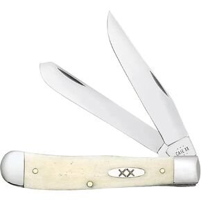 Case Cutlery CA13310: Trapper Natural Bone
